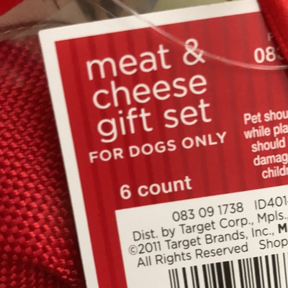 Dog toy meat cheese gift set NIB NWT - Picture 2 of 4